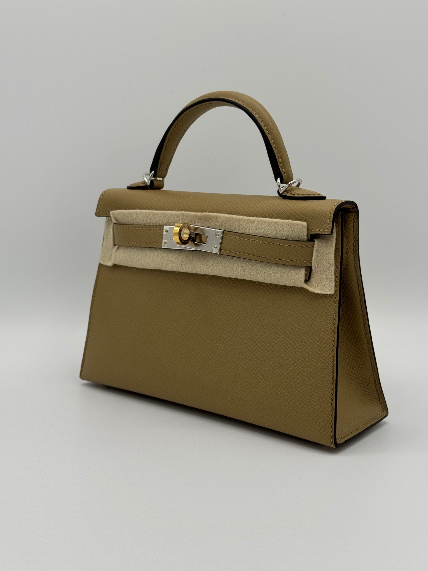Hermes Kelly Mini Epsom Poussiere
