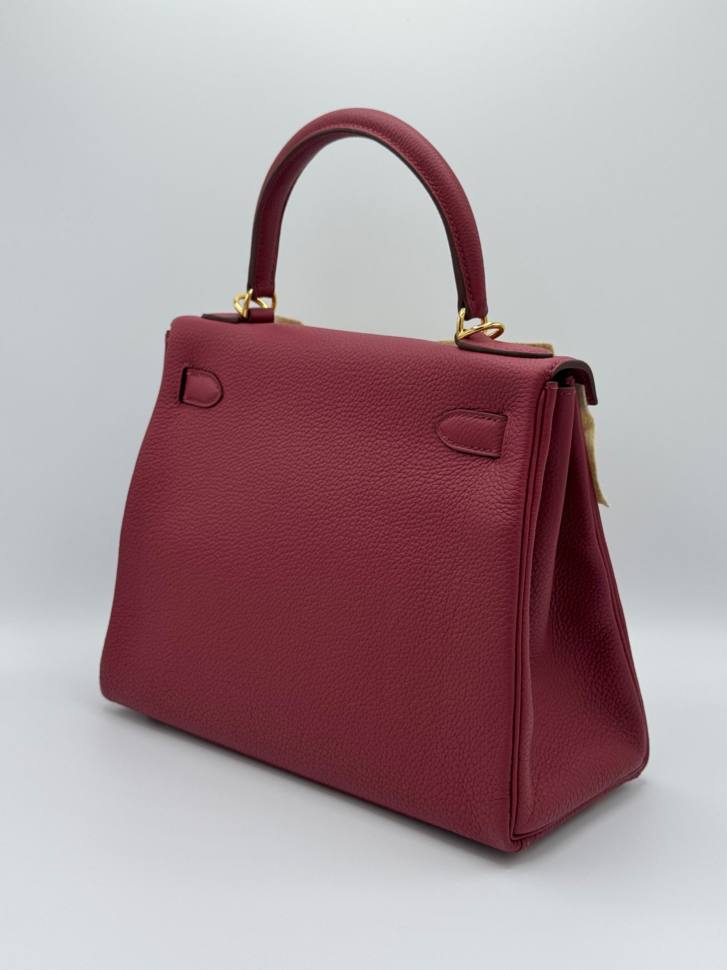 Hermes Kelly 28 Togo Rubis