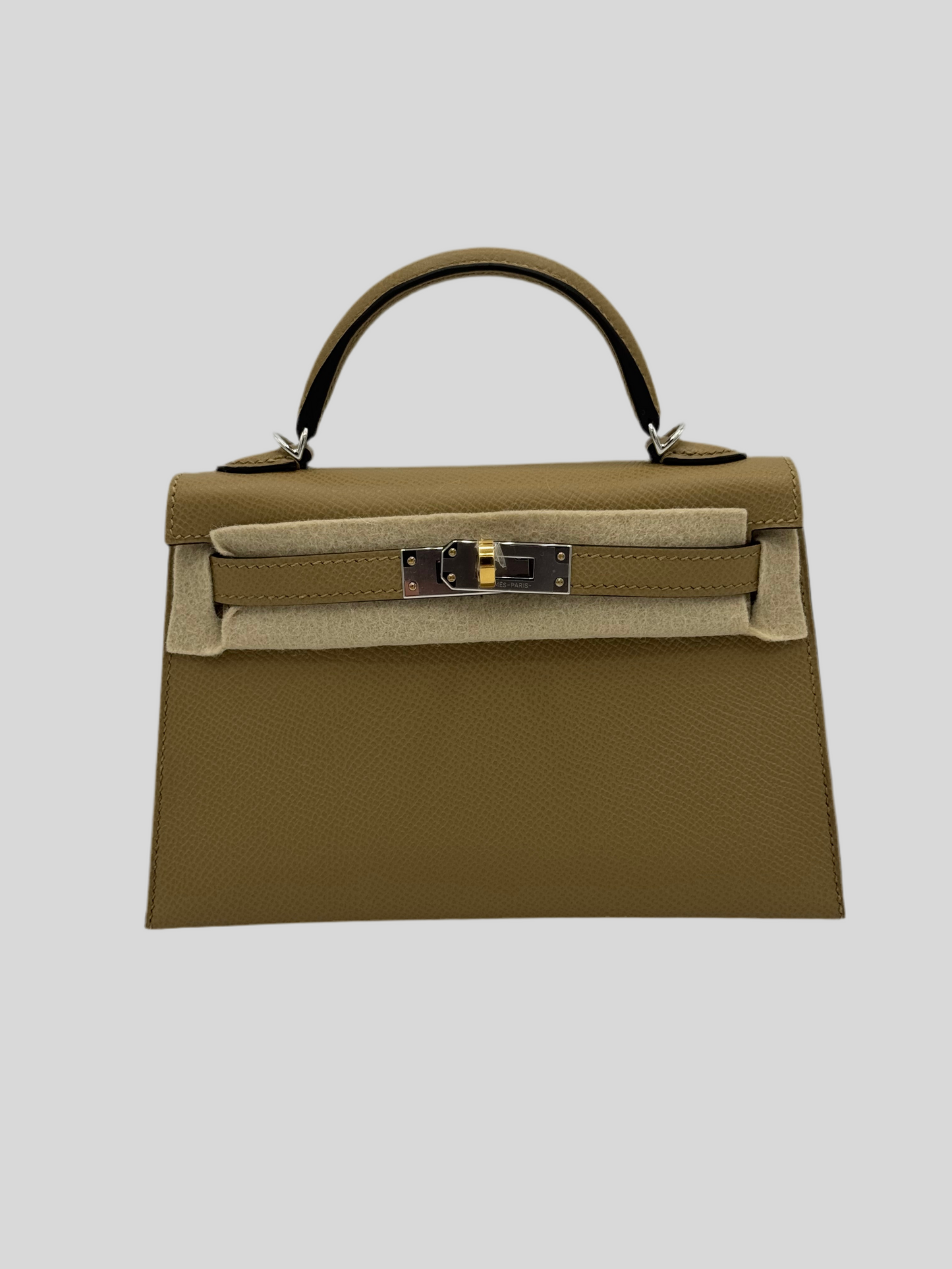 Hermes Kelly Mini Epsom Poussiere