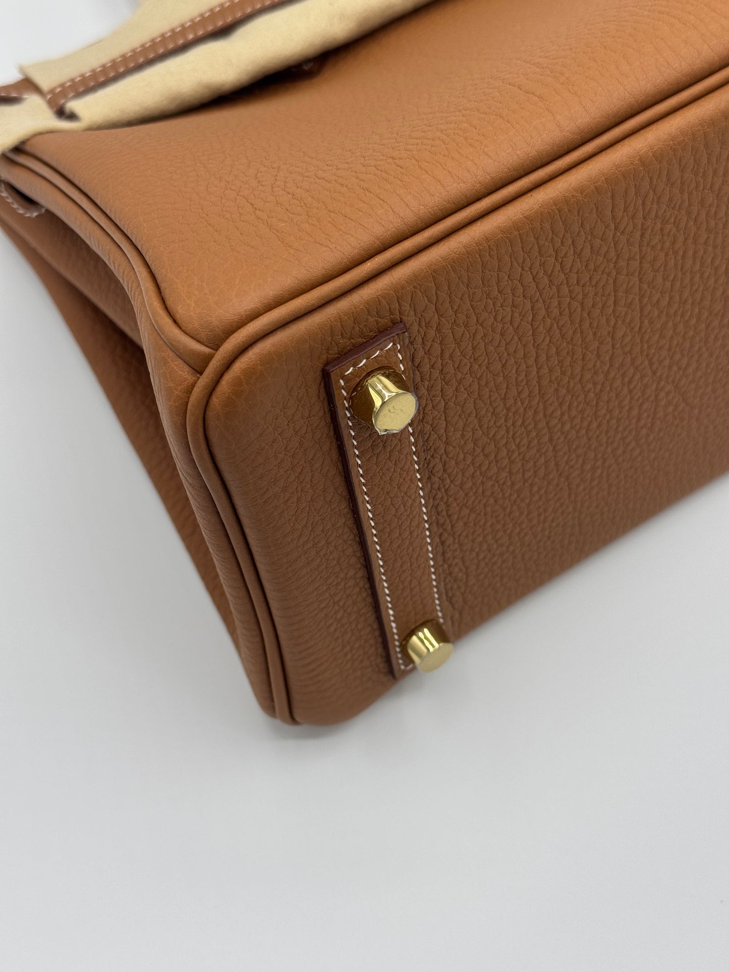 Hermes Birkin 25 Togo Gold
