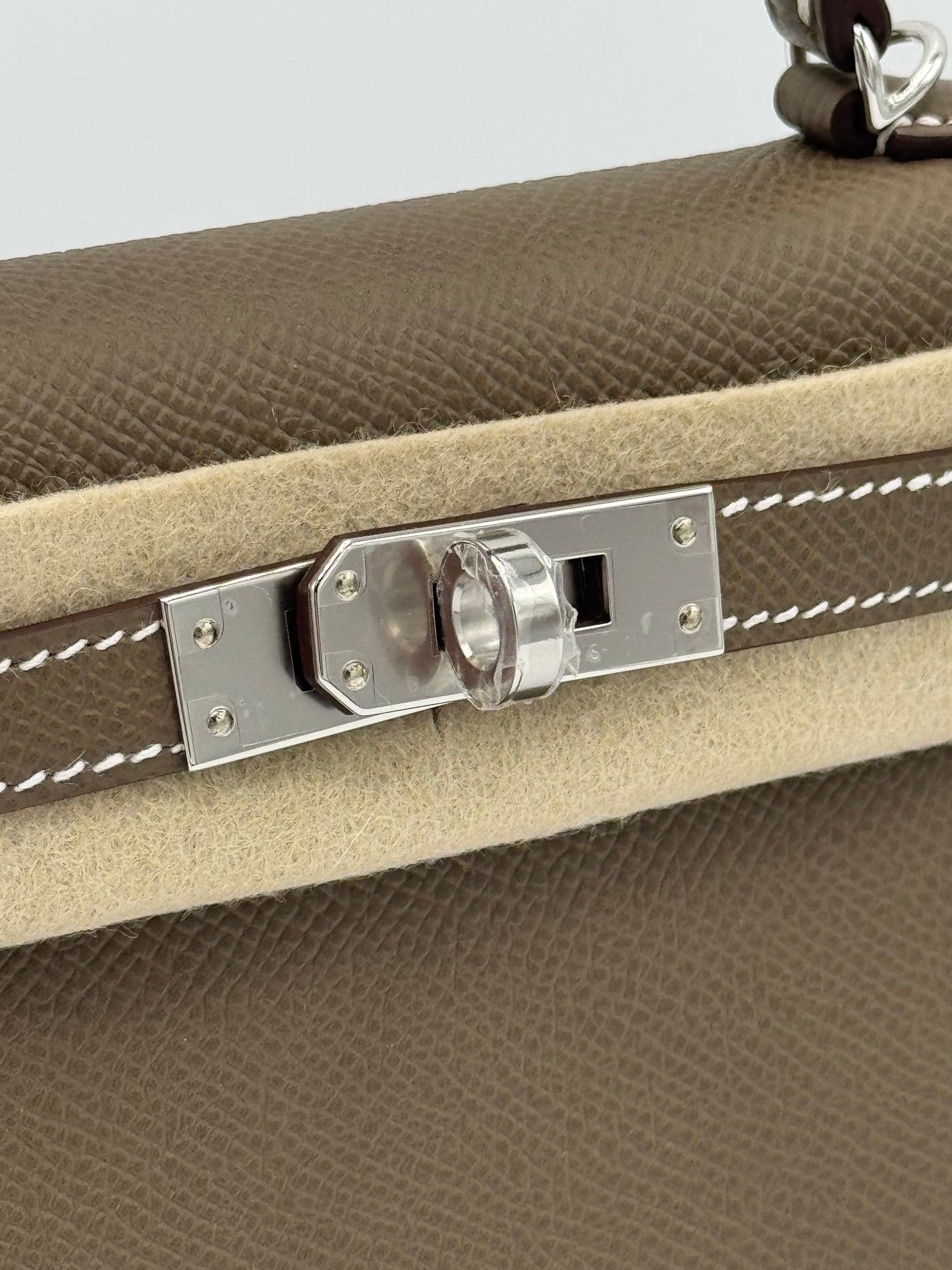 Hermes Kelly Mini Epsom Etoupé
