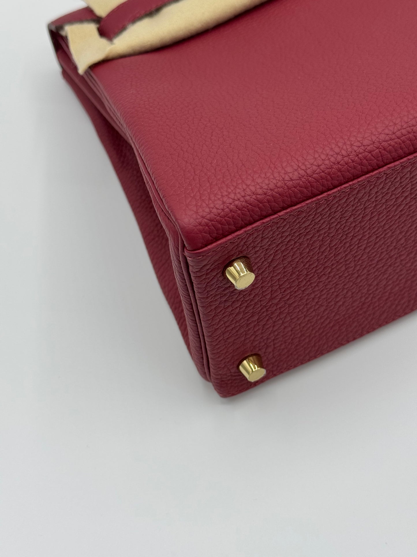 Hermes Kelly 28 Togo Rubis