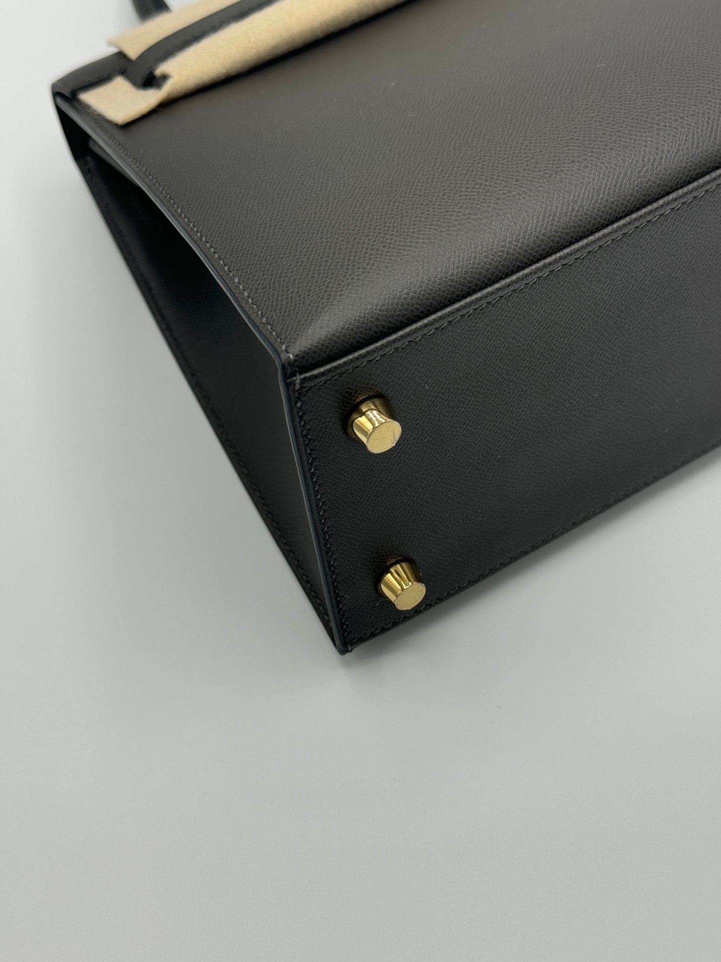Hermes Kelly 25 Veau Madame Graphite