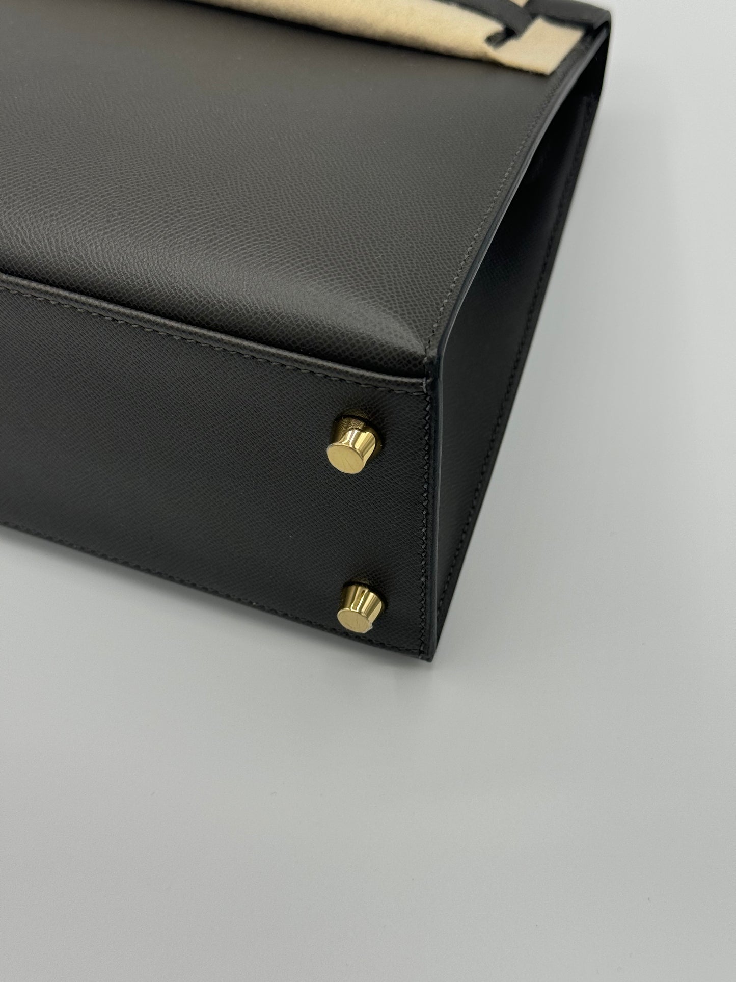 Hermes Kelly 25 Veau Madame Graphite