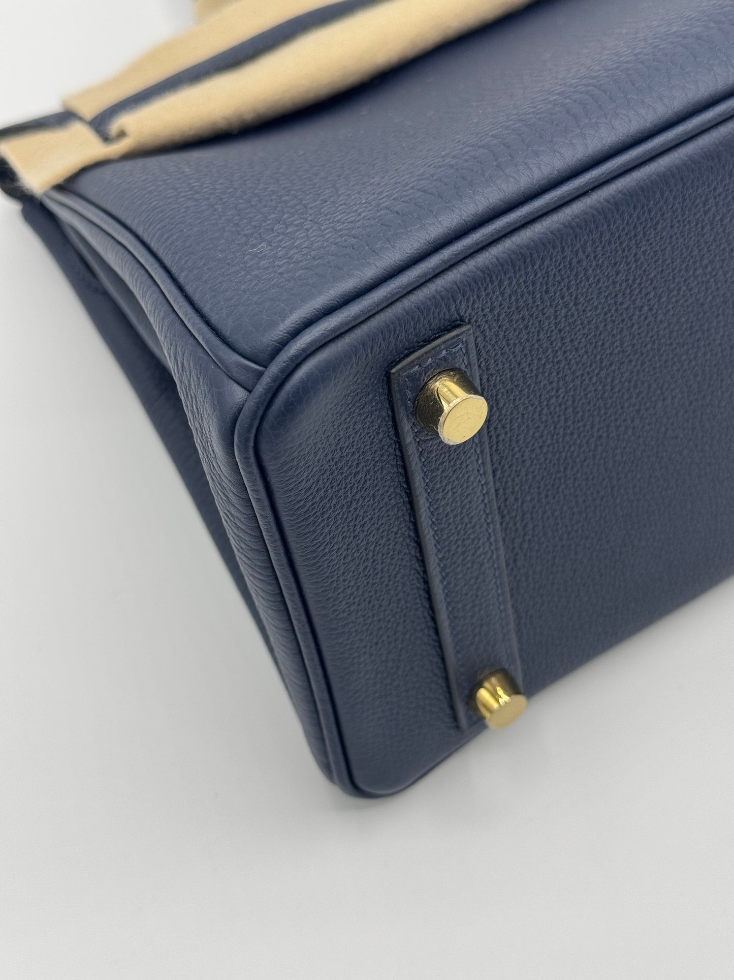 Hermes Birkin 25 Togo Bleu Abysse