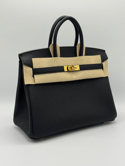 Hermes Birkin 25 Togo Noir
