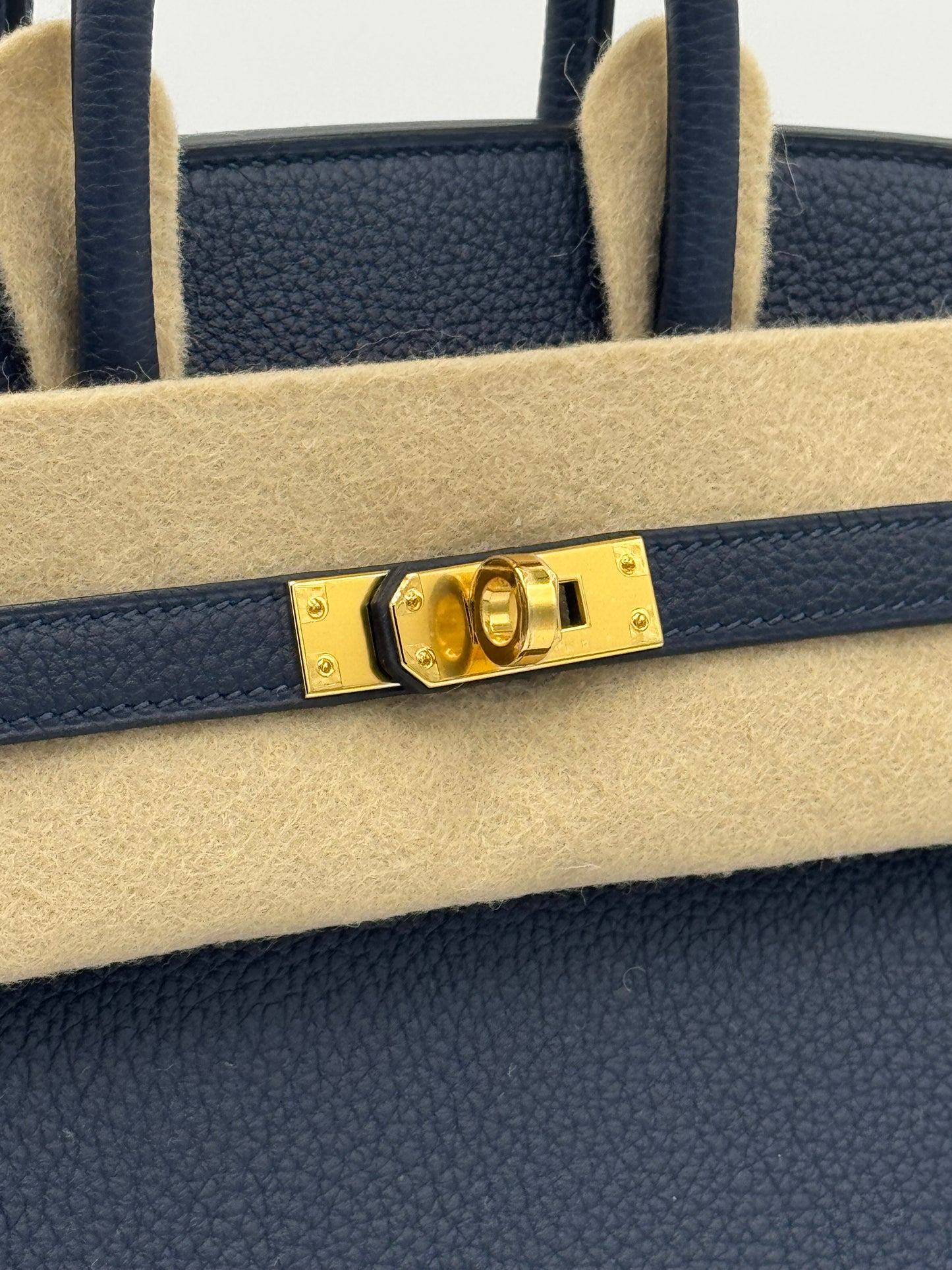 Hermes Birkin 25 Togo Bleu Abysse