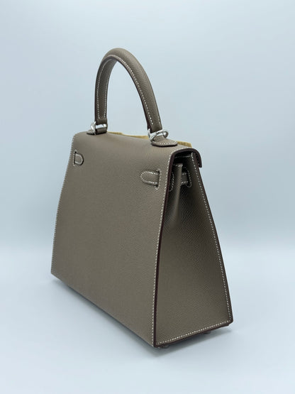 Hermes Kelly 25 Epsom Etoupe