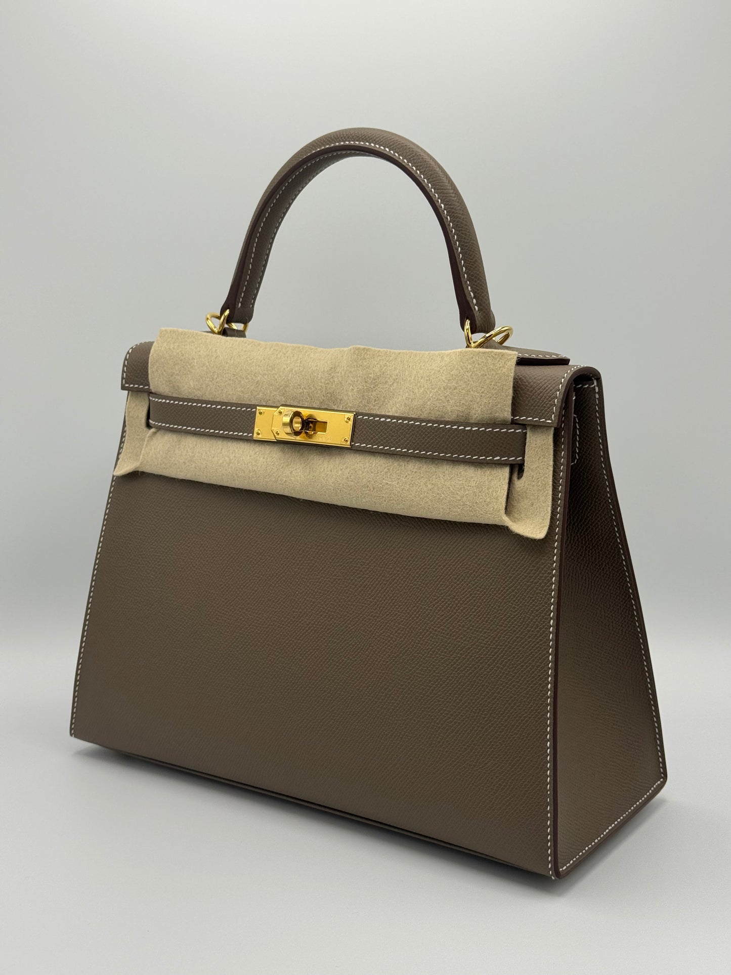 Hermes Kelly 28 Epsom Etoupe