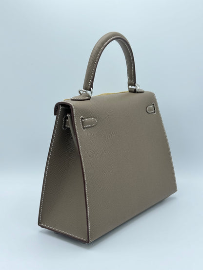 Hermes Kelly 25 Epsom Etoupe