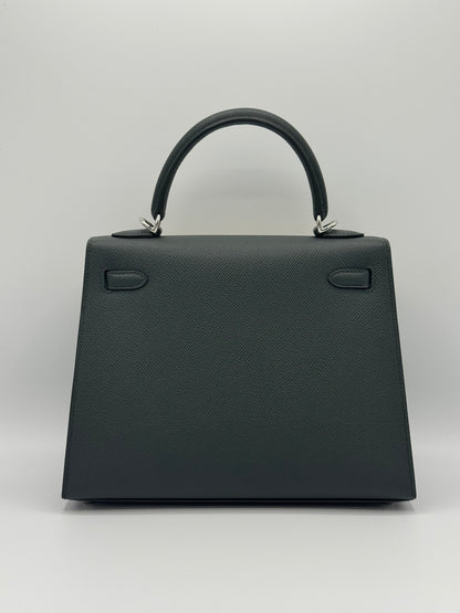 Hermès Kelly 25 Epsom Vert Mangrove