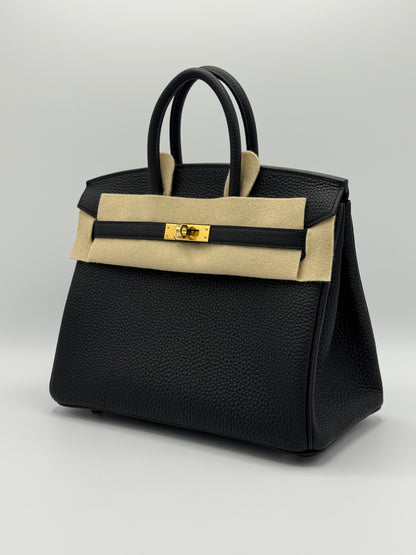 Hermes Birkin 25 Togo Noir