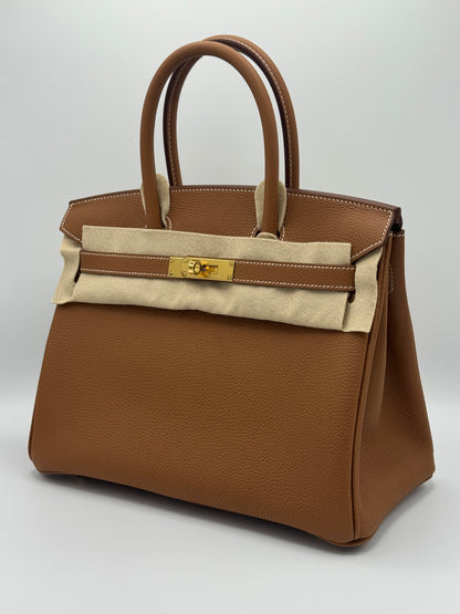 Hermès Birkin 30 Togo Gold