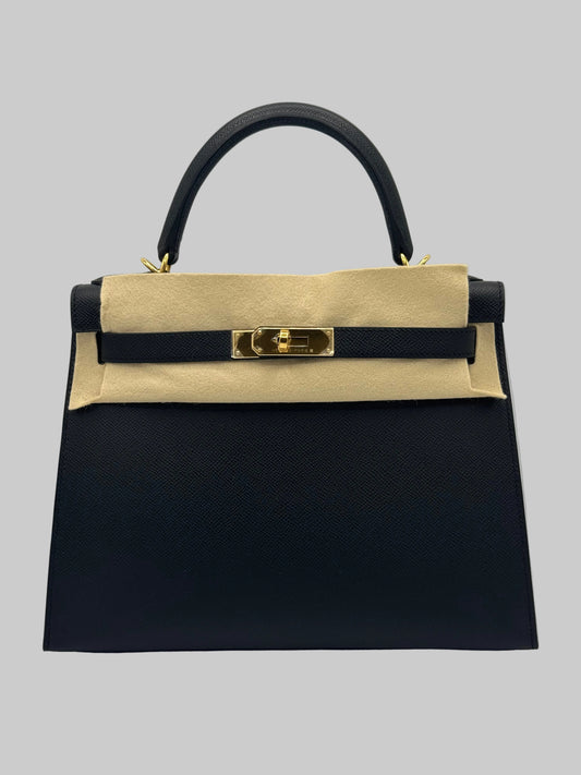 Hermès Kelly 28 Epsom Noir