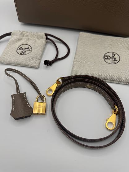 Hermes Kelly 28 Epsom Etoupe