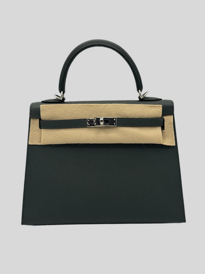 Hermès Kelly 25 Epsom Vert Mangrove