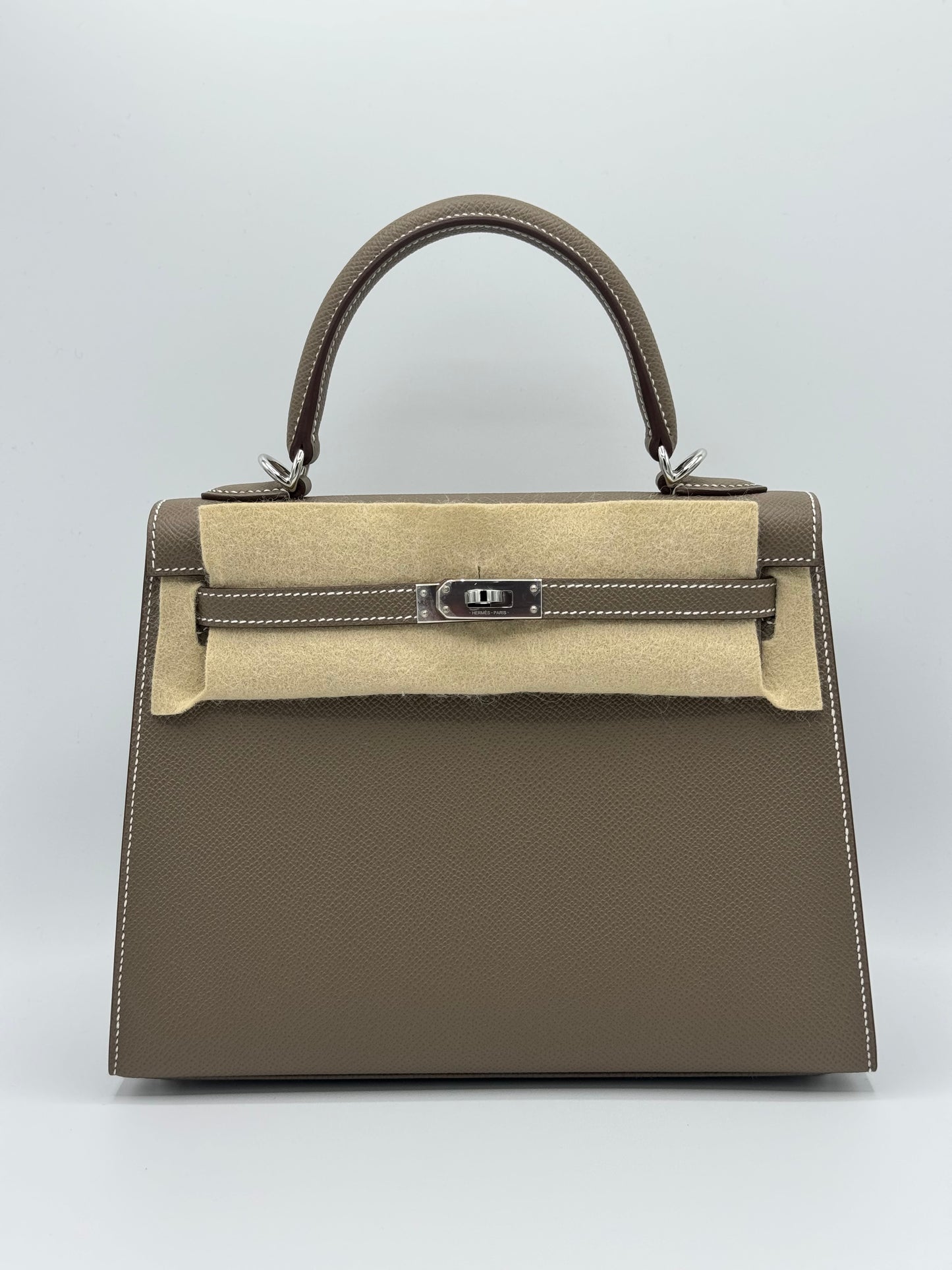 Hermes Kelly 25 Epsom Etoupe