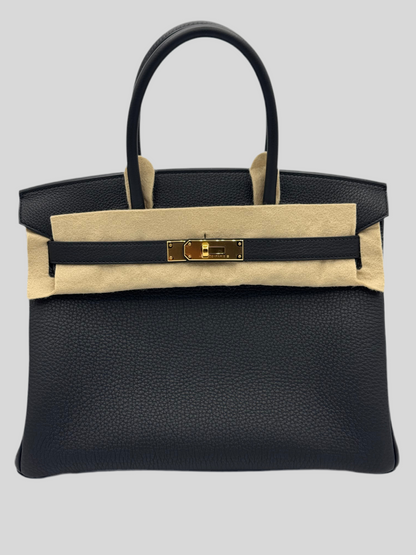 Hermes Birkin 30 Togo Noir