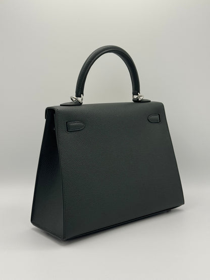 Hermès Kelly 25 Epsom Vert Mangrove