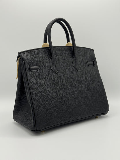 Hermes Birkin 25 Togo Noir
