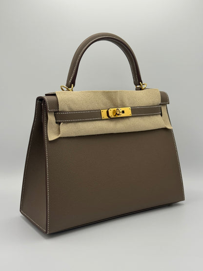 Hermes Kelly 28 Epsom Etoupe
