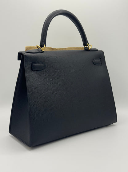 Hermès Kelly 28 Epsom Noir