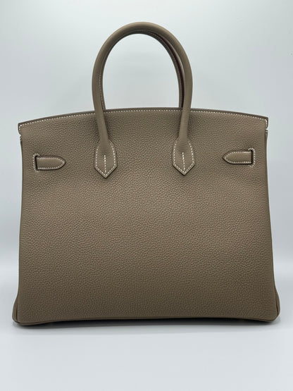 Hermes Birkin 35 Togo Etoupe