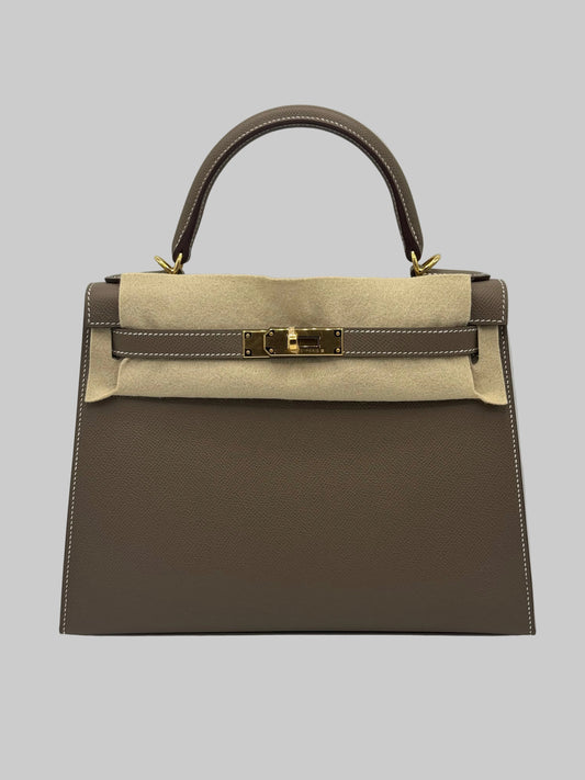 Hermes Kelly 28 Epsom Etoupe
