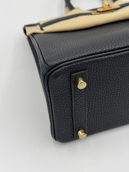 Hermes Birkin 25 Togo Noir