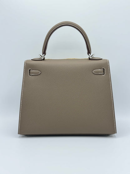 Hermes Kelly 25 Epsom Etoupe