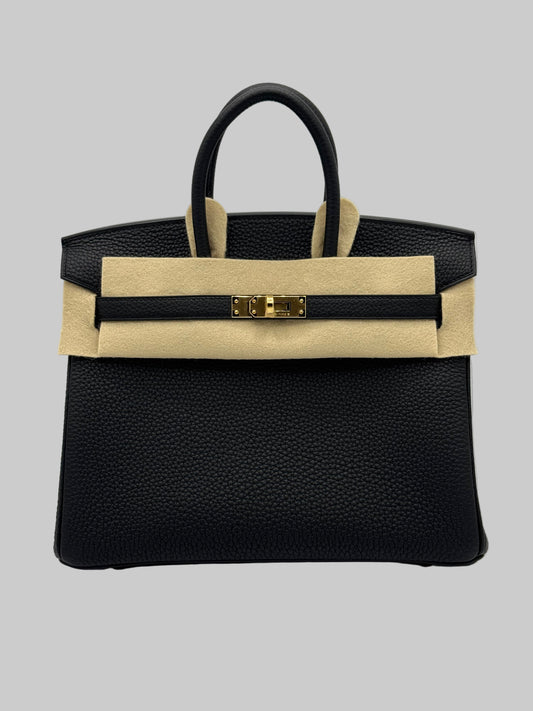 Hermes Birkin 25 Togo Noir