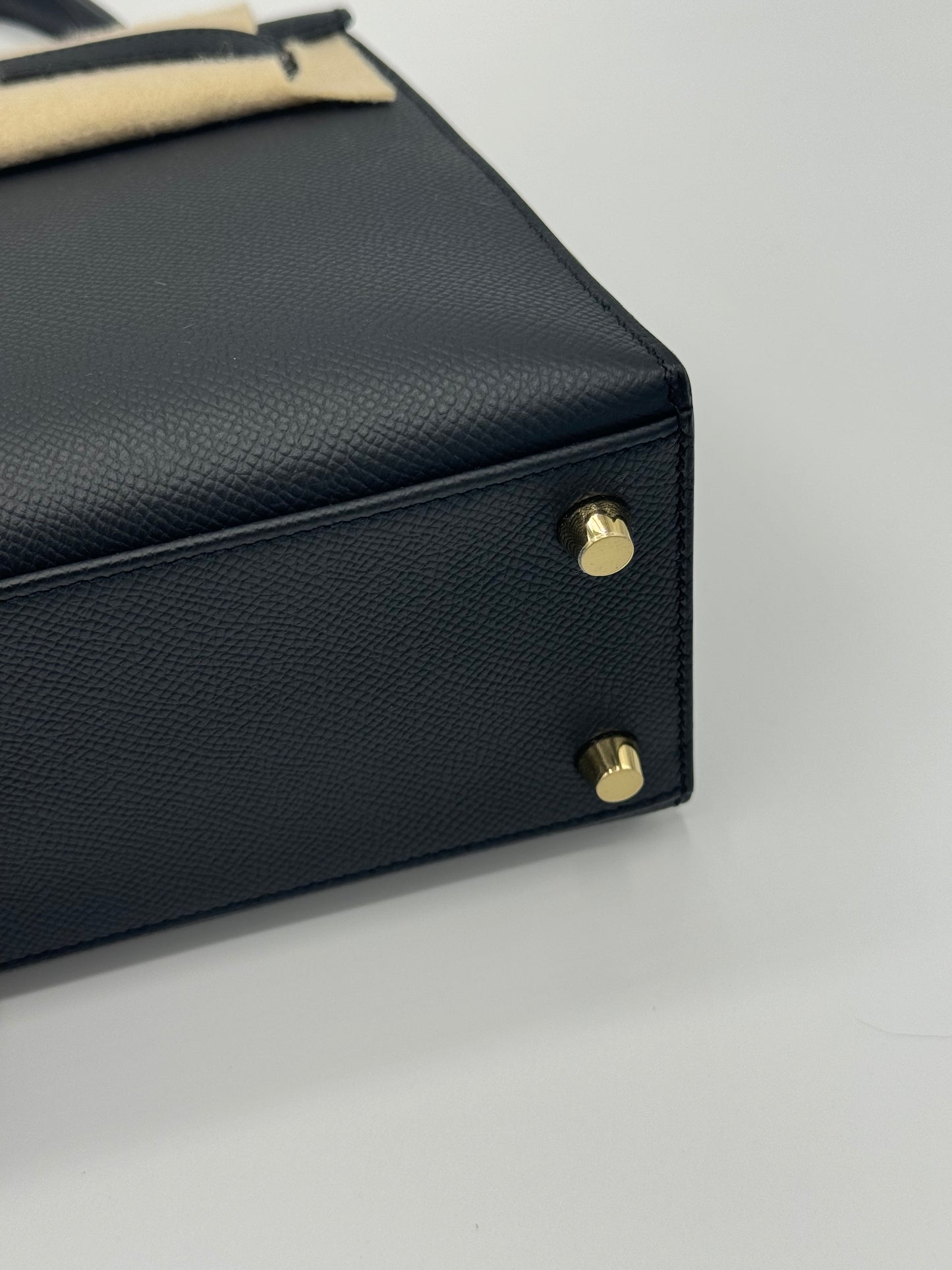 Hermes Kelly 25 Noir Epsom