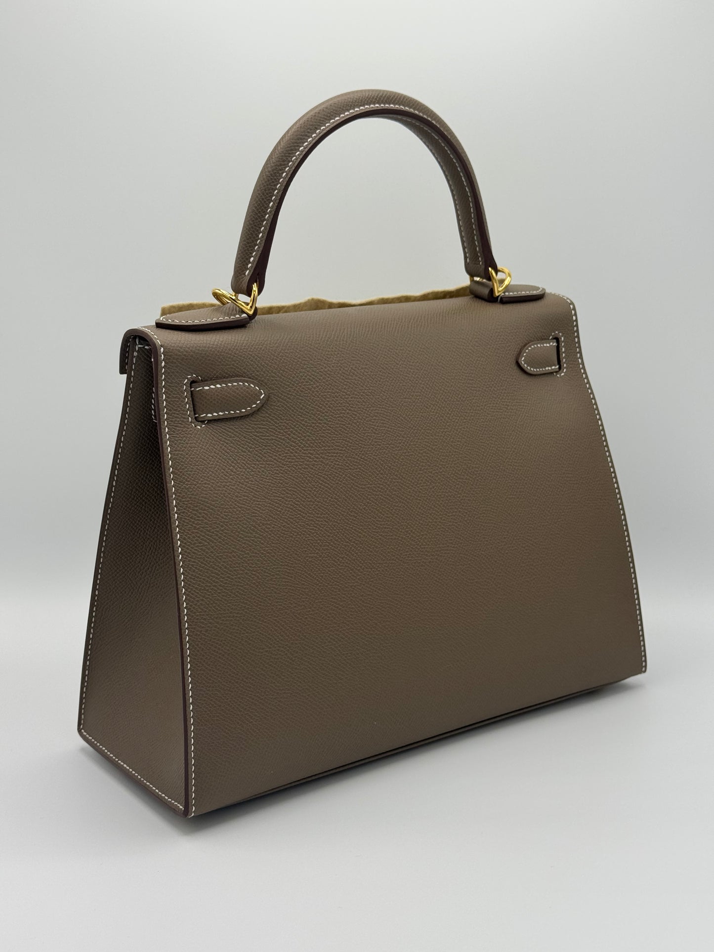 Hermes Kelly 28 Epsom Etoupe