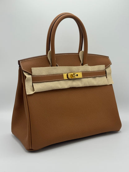 Hermès Birkin 30 Togo Gold