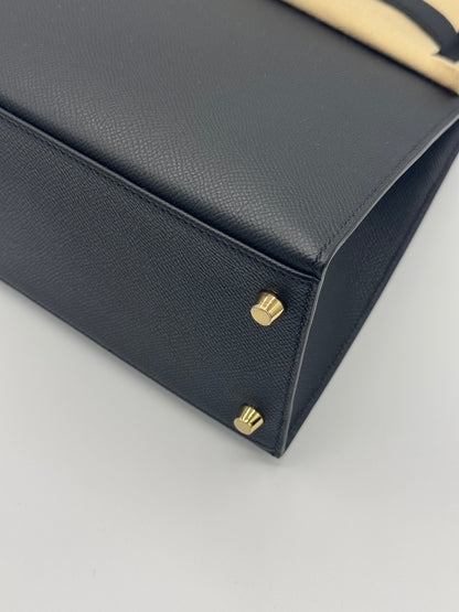 Hermès Kelly 28 Epsom Noir