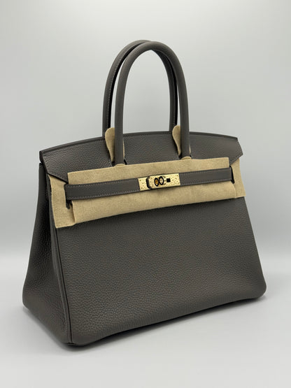 Hermès Birkin 30 Togo Gris Meyer