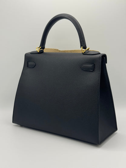 Hermès Kelly 28 Epsom Noir