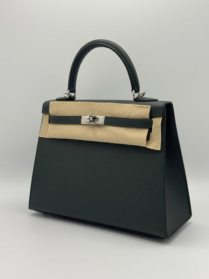 Hermès Kelly 25 Epsom Vert Mangrove