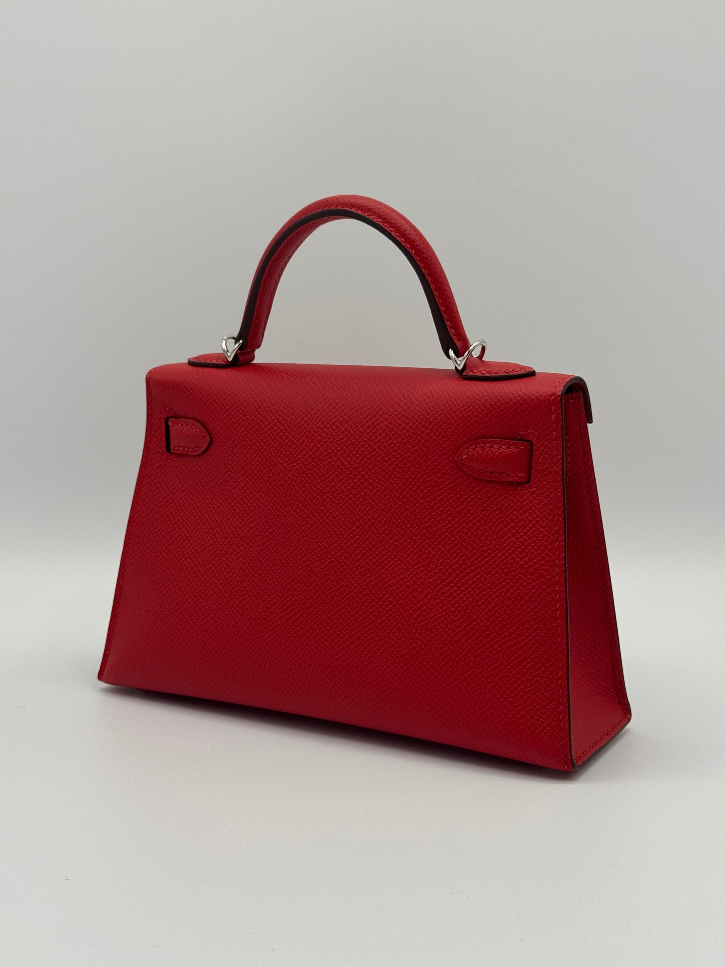 Hermès Kelly Mini Epsom Rouge Radieux