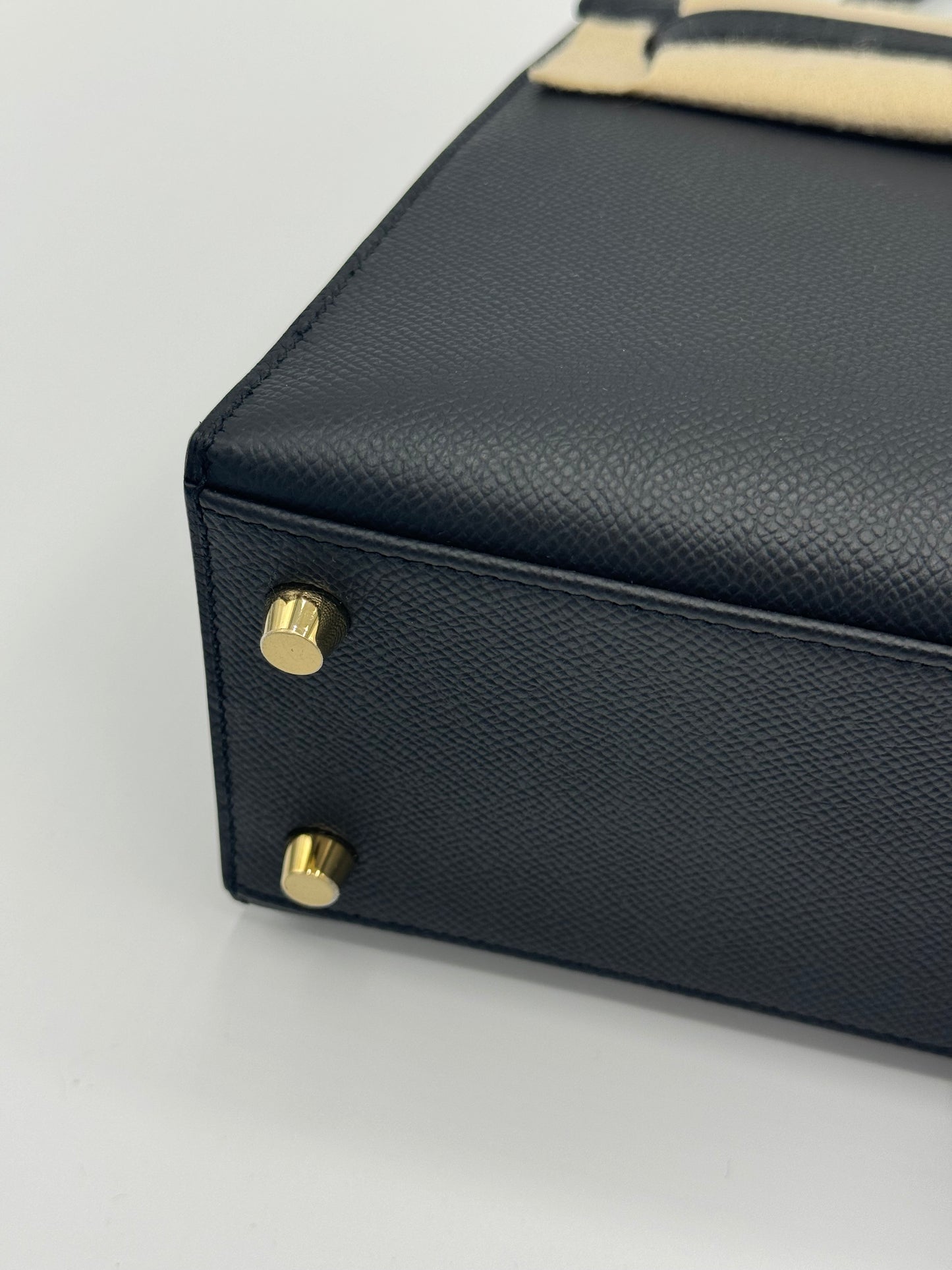 Hermes Kelly 25 Noir Epsom