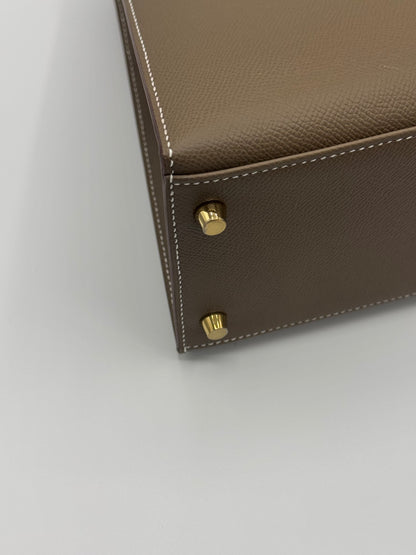 Hermes Kelly 28 Epsom Etoupe