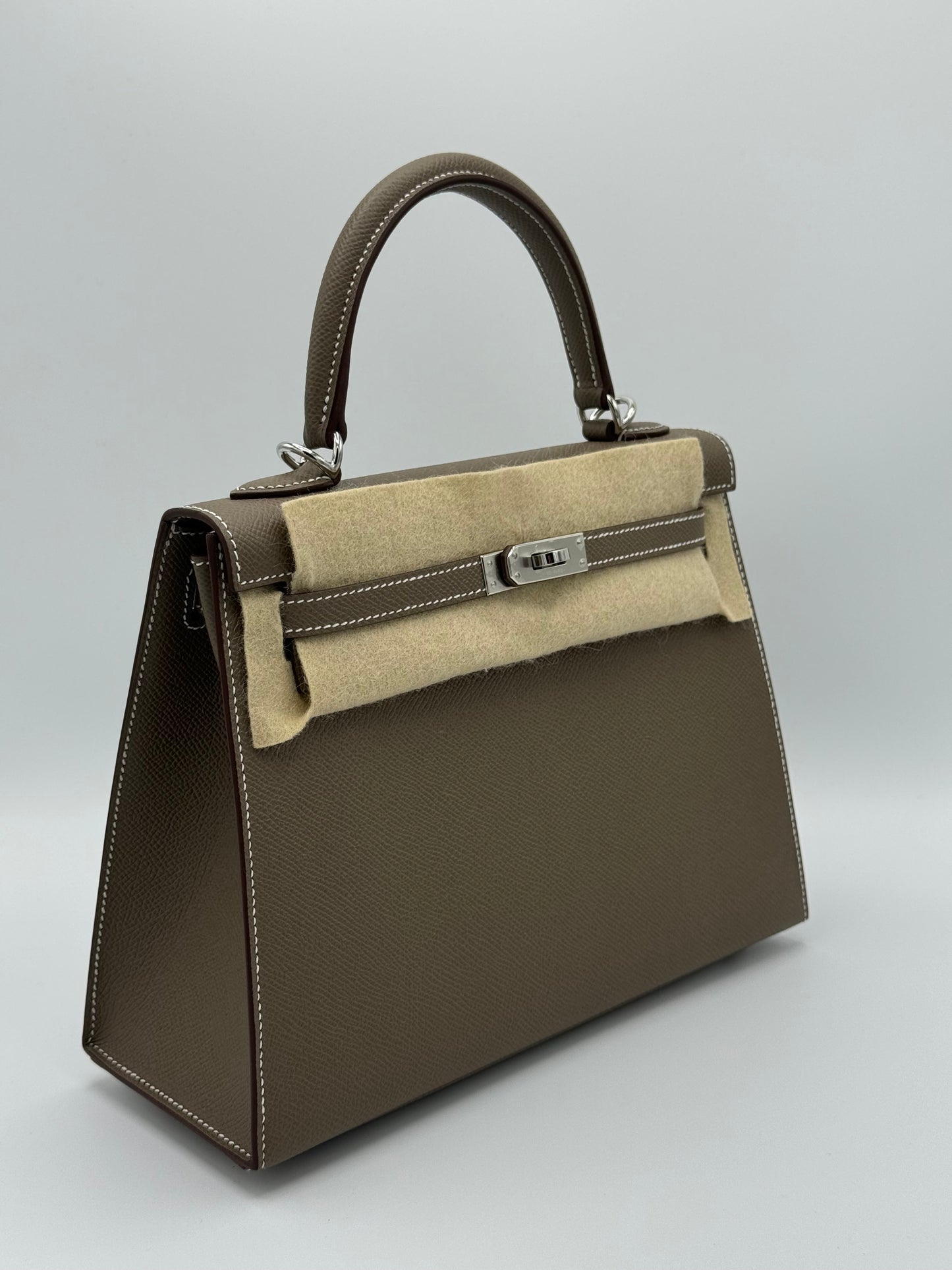 Hermes Kelly 25 Epsom Etoupe