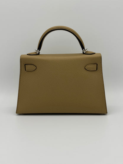 Hermes Kelly Mini Epsom Poussière