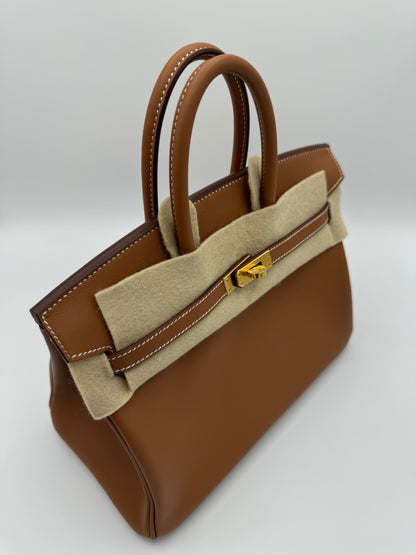 Hermes Birkin 25 Gold Swift