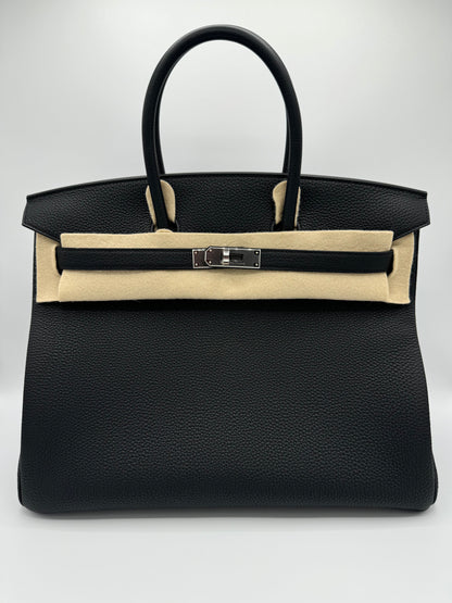 Hermes Birkin 35 Noir Togo