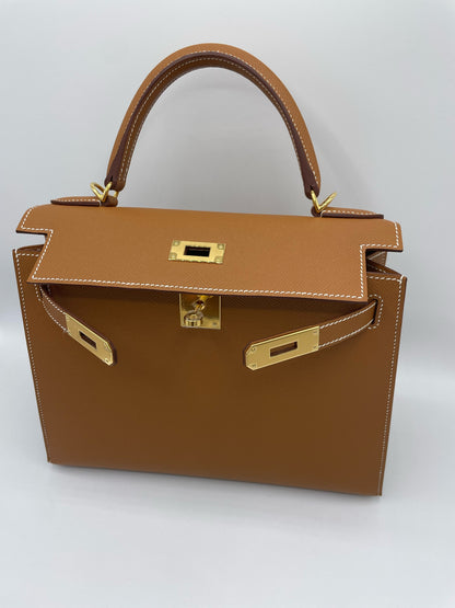 Hermes Kelly 28 Gold Epsom