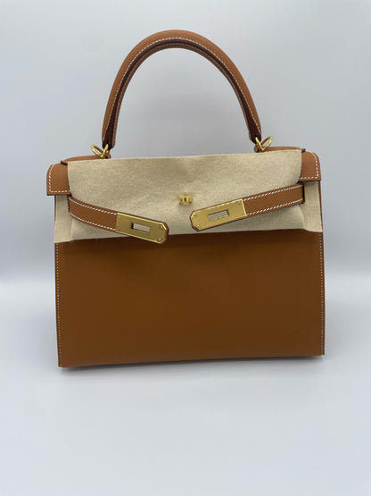 Hermes Kelly 28 Gold Epsom