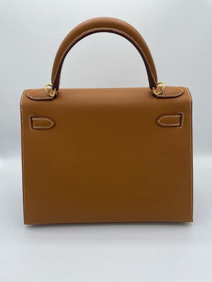 Hermes Kelly 28 Gold Epsom