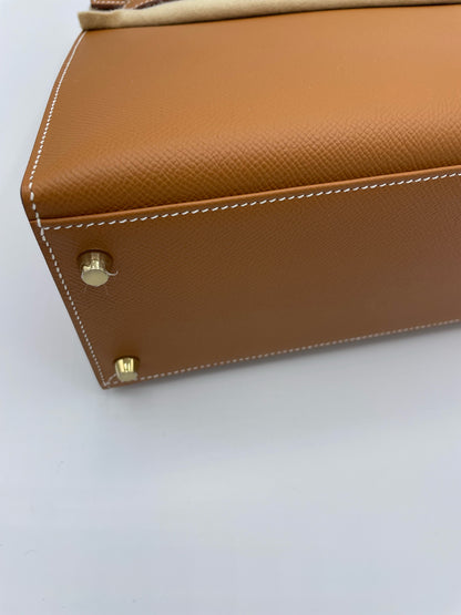 Hermes Kelly 32 Gold Epsom