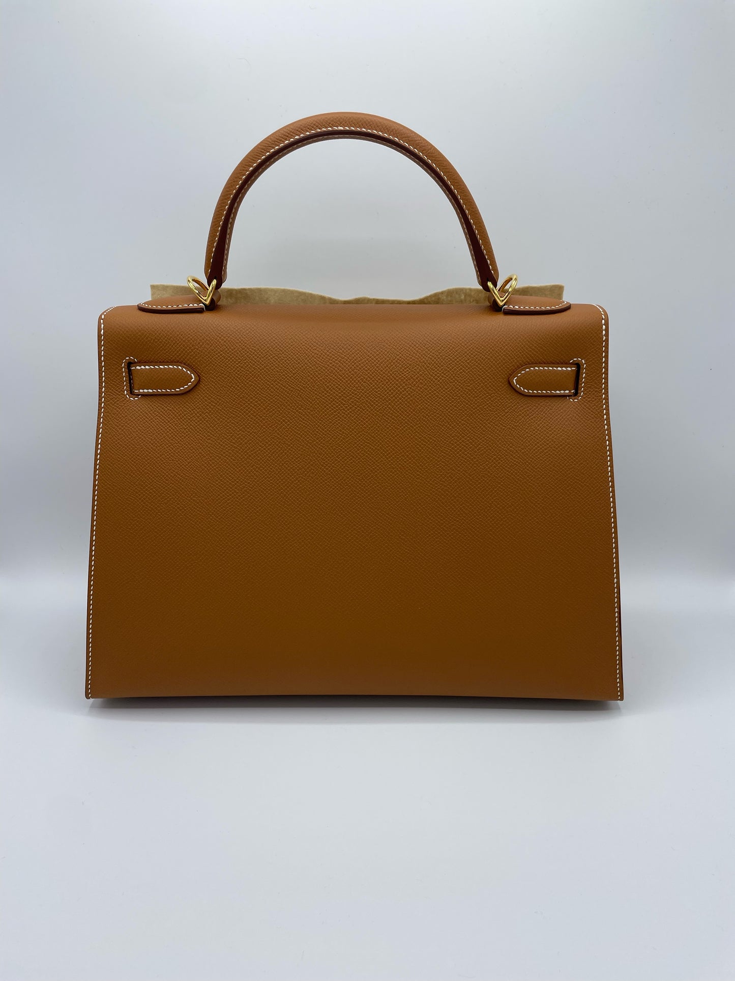 Hermes Kelly 32 Gold Epsom